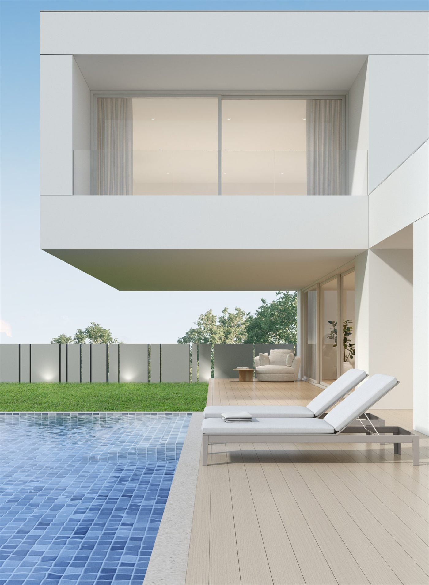 Composite decking, exterior cladding, and WPC outdoor furniture
